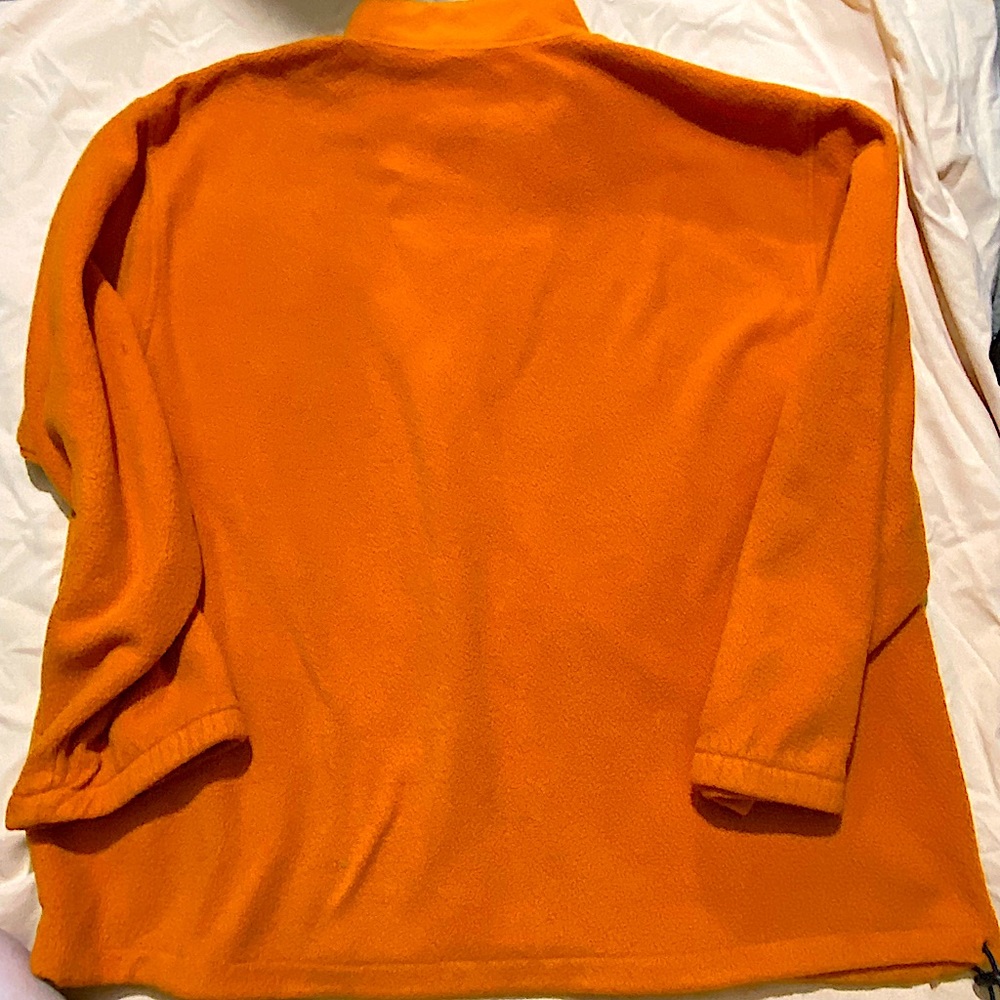 Vintage Texas Longhorns Fleece Quarter Zip Jacket AS Sports UT Orange Men’s XXL - Picture 4 of 6